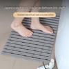 Утолщенный ПВХ Противоскользящий Водонепроницаемый Коврик для Ванной Комнаты