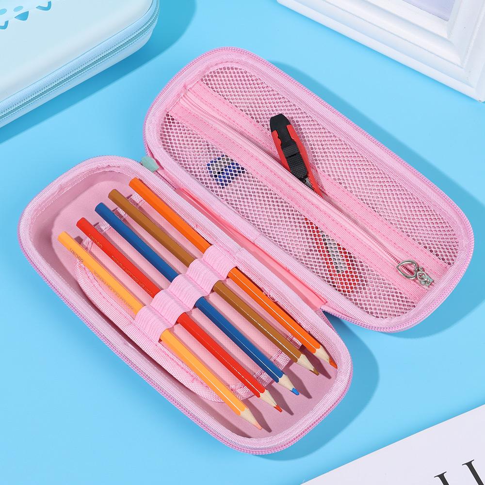Gift for School Kids Stress Relief Squeeze Toy Push Bubble 3D Pencil Case Fidget Toys Cartoon