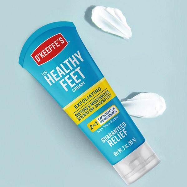 O'Keeps Healthy Fit Отшелушивающий крем для ног 85г, 1 упаковка, 1 шт.