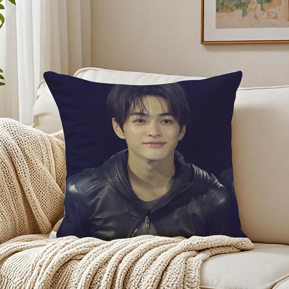 Person KPop CCORTIS KKEONHO Cushion Cover Pillowcase Antidustmite living Room Sofa Decor Cushion Room