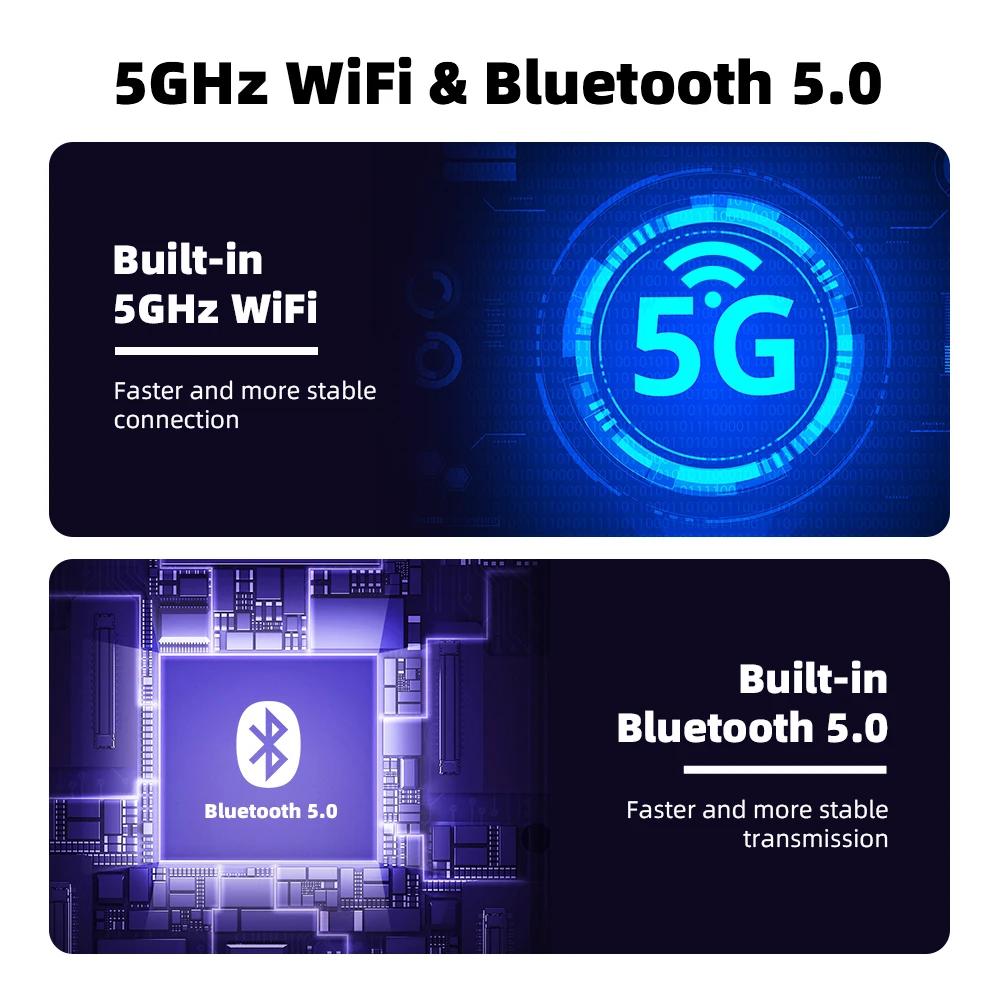 Wireless 2 In1 CarPlay Adapter Smart Dongle AI Box Android Auto Plug and Play Bluetooth WiFi USB/Type C for Apple iPhone Android