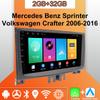 Android Carplay автомобильное радио для Mercedes Benz Sprinter Volkswagen 2006-2016 мультимедийный проигрыватель головное устройство стерео GPS навигация BT WIFI 2+32 ГБ