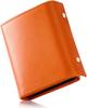 Мужской мини-кошелек бифолд Eledita, компактный, кожа Точиги (оранжевый)