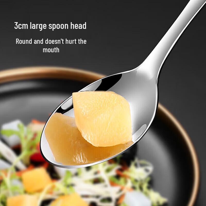 MAXCOOK 316L Stainless Steel Kids Spoon Set
