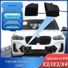 Front and Rear Tow Hook Covers for BMW X3/X4 (2022) – Tow Rope and Hole Covers Included