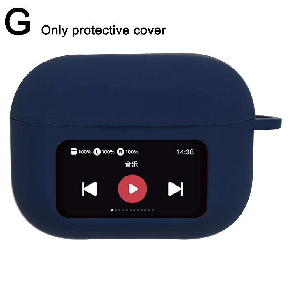 Для AirPods A9 Pro С Углублениями для Экрана Ударопрочный Противоскользящий Чехол-Крышка Защитный Чехол Для AirPods A9 Pro 50г