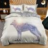 3D Wolf Bedding Set Black White Duvet Cover For Adults Bedroom Luxury Comforter Set Queen King 220x240 Size Aniaml Bed Set