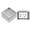 Recessed Socket 2 Prong Holes Universal Universal 2 Pin Floor Waterproof Electrical Outlet