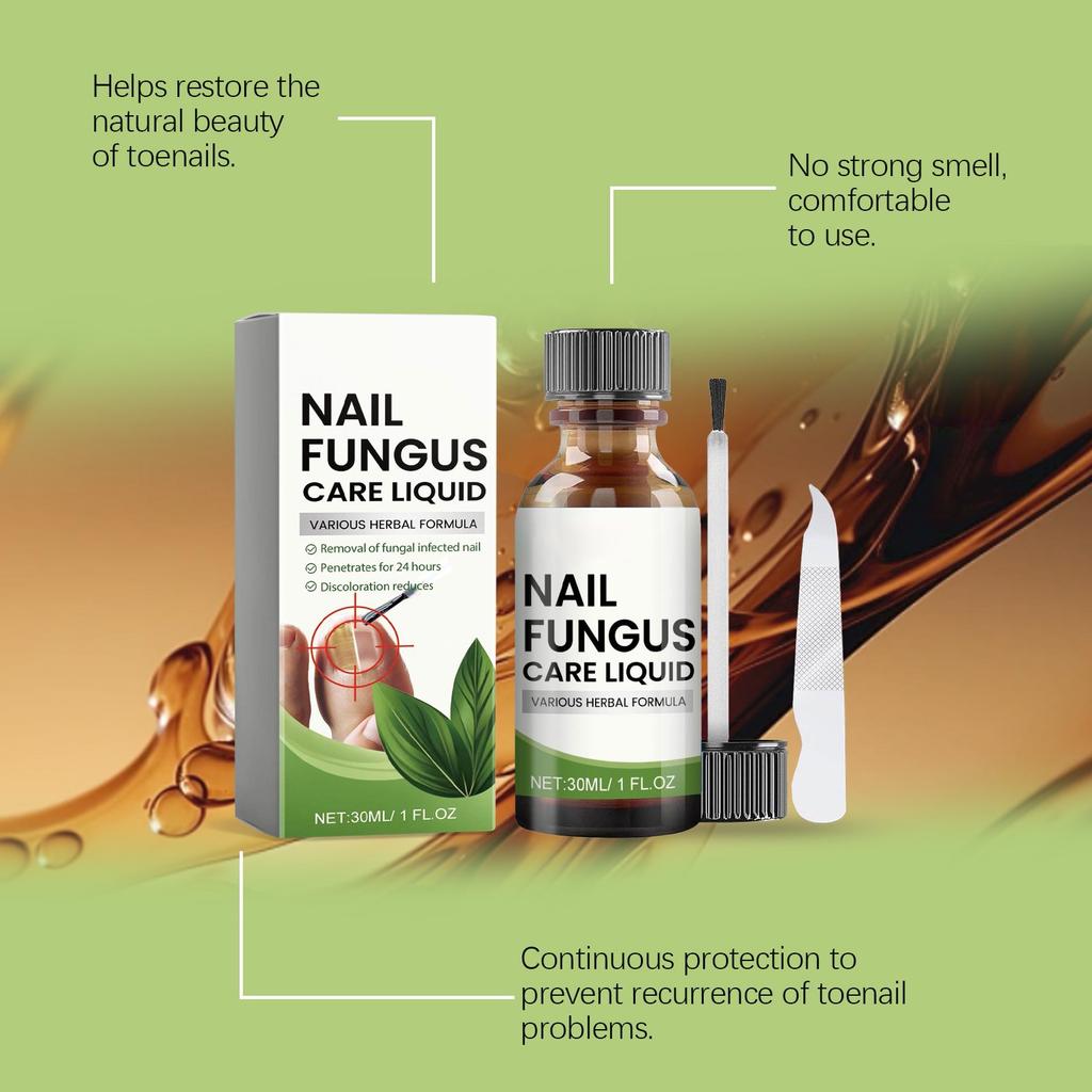 Toenail Fungus TreatmentExtra Strong, NailTreatment, Nail Care TreatmentExtra Strong For Thick, Discolored And Damaged Nails,30ml