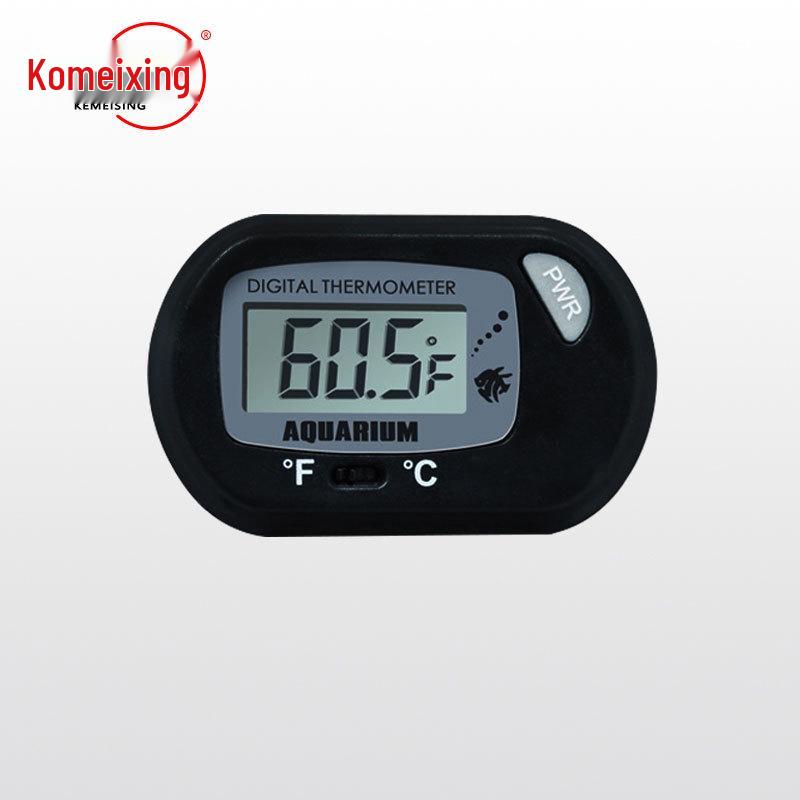 Waterproof Electronic Thermometer for Fish Tanks & Reptile Habitats with Suction Cup