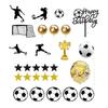 Soccer Cake Toppers for Men Inserts Party Celebrations Father's Day