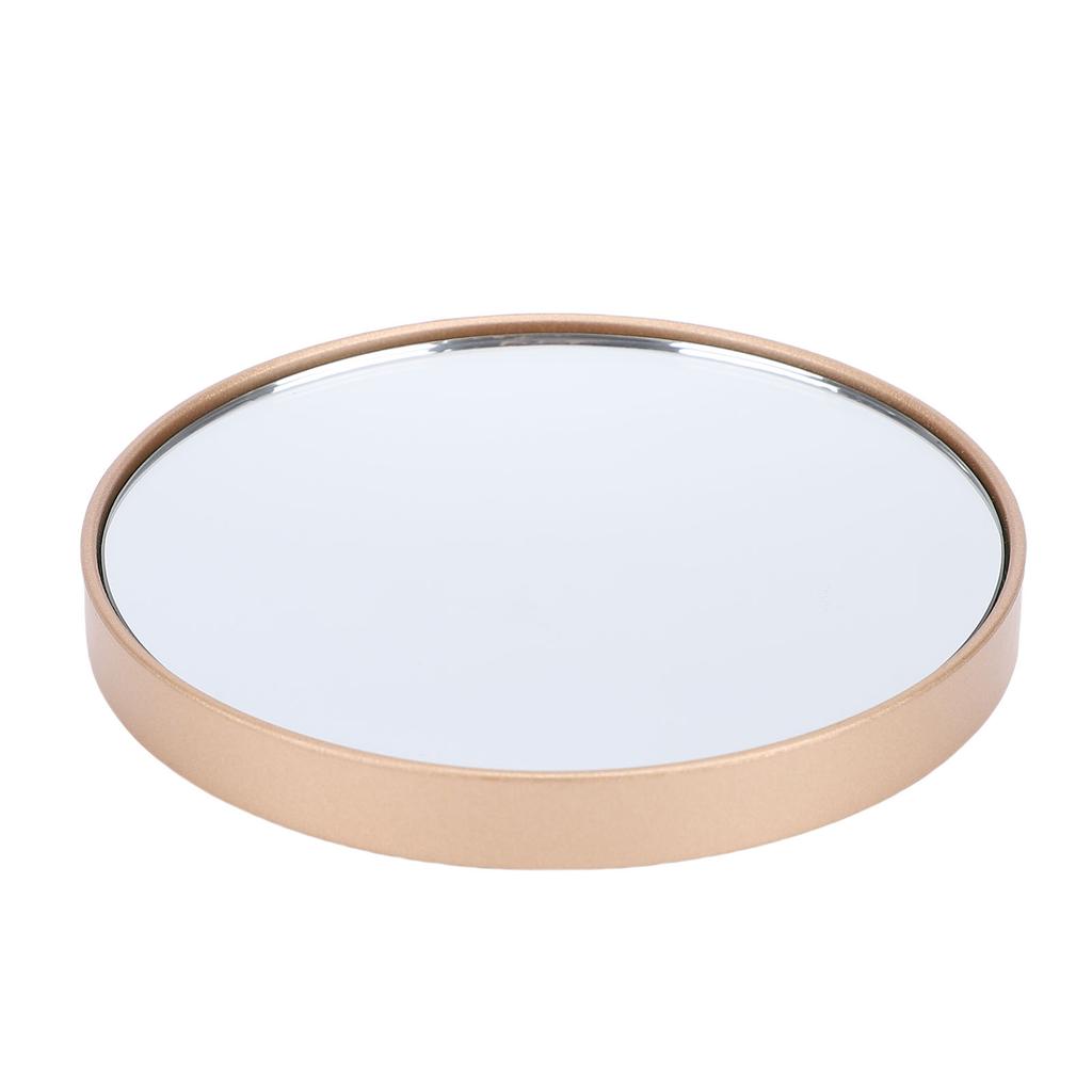 30x Magnifying Vanity Mirror Non Slip Waterproofing Suction Cup 8.8cm Magnified Makeup Mirror for Home Travel