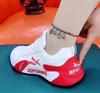 Sports and Leisure Fashion PU Small White Shoes All-match Wear-resistant Women's Simple Light Sole Shoes