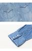 Рубашка в стиле вестерн с длинным рукавом из денима ET2129 Medium Blue L [Edwin] для мужчин