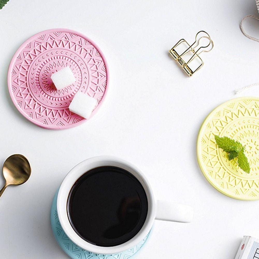 Подставки под стаканы, впитывающие воду, теплоизоляция, домашний декор, подставки под приборы, новый диатомитовый изоляционный коврик