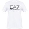 Мужская футболка EA7 с принтом логотипа, короткий рукав, топ 7M001412-AF22264-U0002