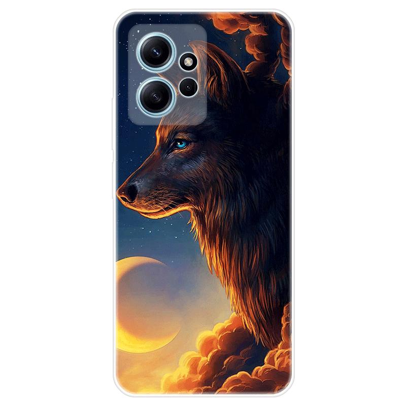 Для Xiaomi Redmi Note 12 Note12 4G чехол Мягкая силиконовая задняя крышка Мультяшный чехол для телефона Разнообразие