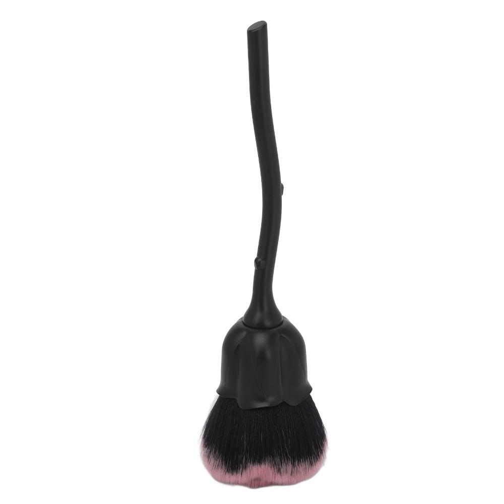 2pcs Fluffy Texture Fluffy Powder Brush Nail Art Dust Remover Brush Salon Manicure Work