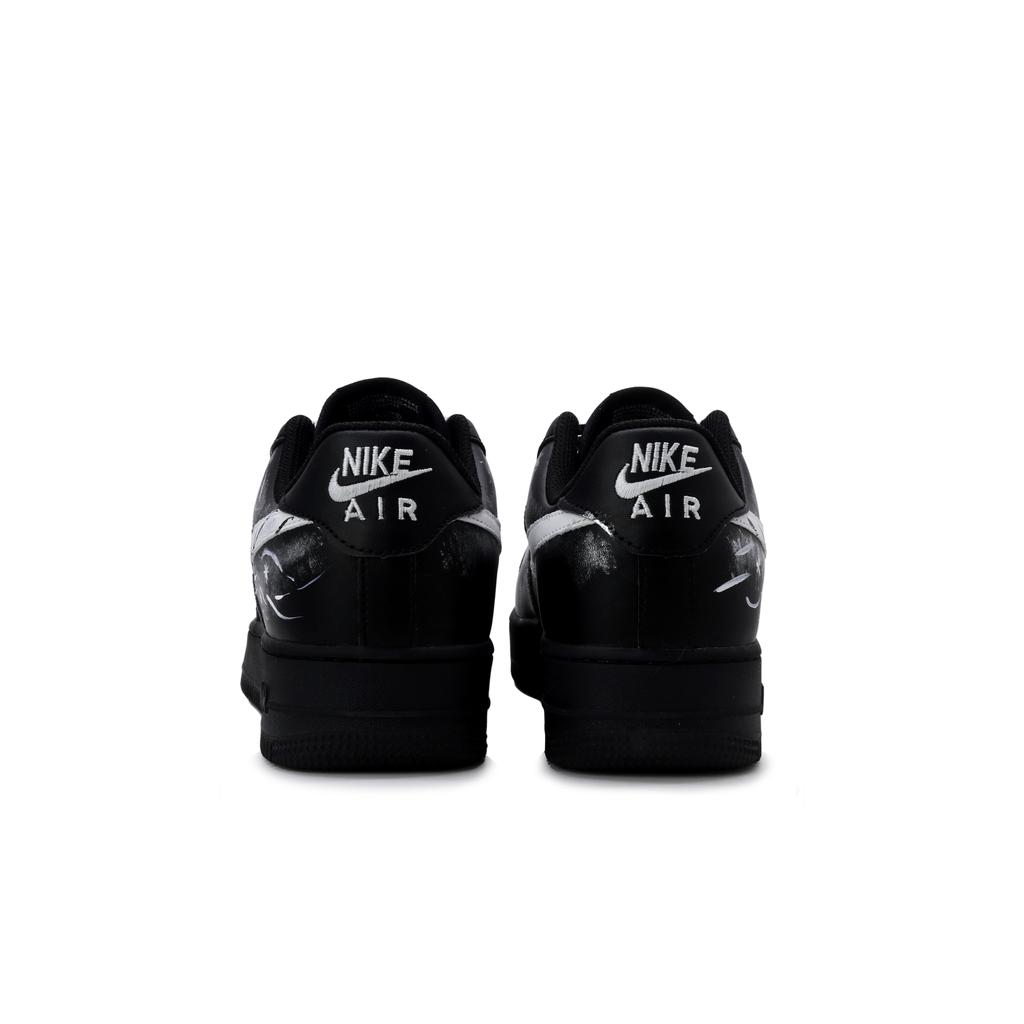 Nike Air Force 1 Night Legend Black Pu Low top Skateboard Shoes Unisex Absolute Black FZ0627-010(Team1925-)