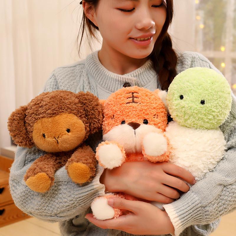 Мягкая обезьянка милая плюшевая кукла отличная для подарков на день рождения и моментов утешения