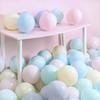 New 10/20/30pcs 5/10/12Inch Pastel Latex Colorful Balloon Macaron Pink Blue Balloon Wedding Birthday Party Baby Show Decoration