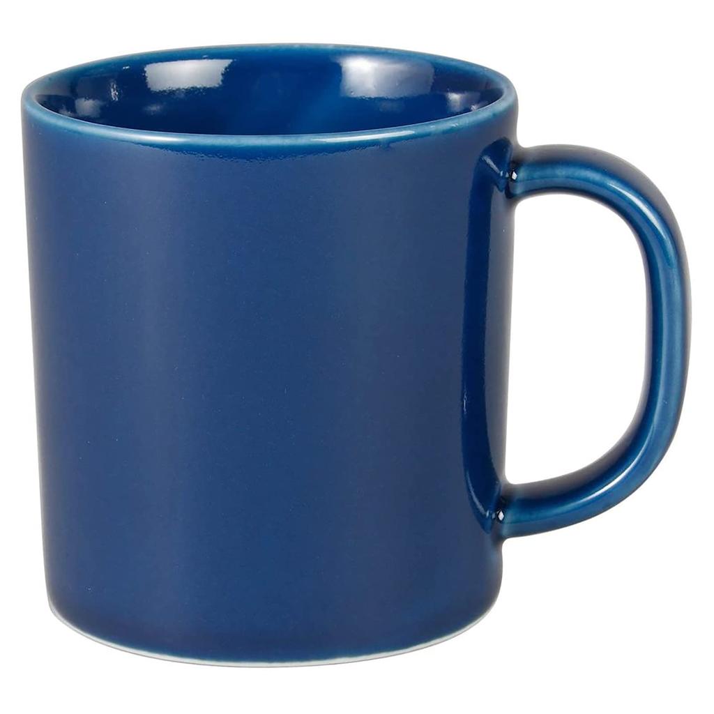 Nishikai Toki Hasami Ware Dinnerware Set for Single Includes Breakfast Cereal and Dishwasher and Microwave Made in Navy Wedding Gift "Common" Set,