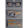 Women's glasses, men's and women's fashion square large-frame glasses