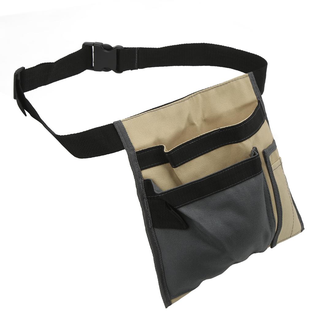 Tool Belt Bag Waist Hanging Canvas Organizer Storage Bag for Screw Nail Nut Drill Bit Repair