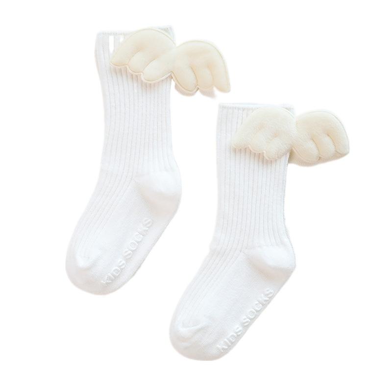 Летняя одежда для малышей Новые детские носки до колена с большим бантом для девочек из мягкого хлопка и кружева Рождественские носки с бантом