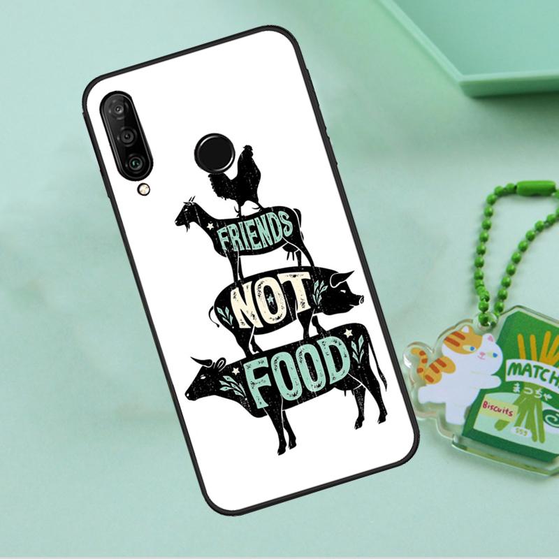 Веганская Вегетарианская Цитата Для Huawei Nova 12i 12s 7i 8i 11i 9 10 SE Y90 Y60 Y70 Y72 Y61 Y91 P30 P40 Lite P60 Pro Чехол