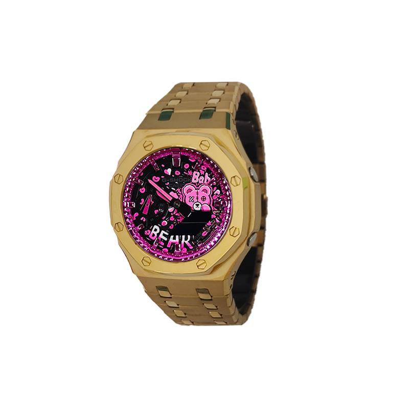 Casio Кастомизированные часы модифицированная серия Farmer Oak Модные мужские часы водонепроницаемые 200 метров GA-2100-1A1 модифицированные-Mi GA-2100-1A1