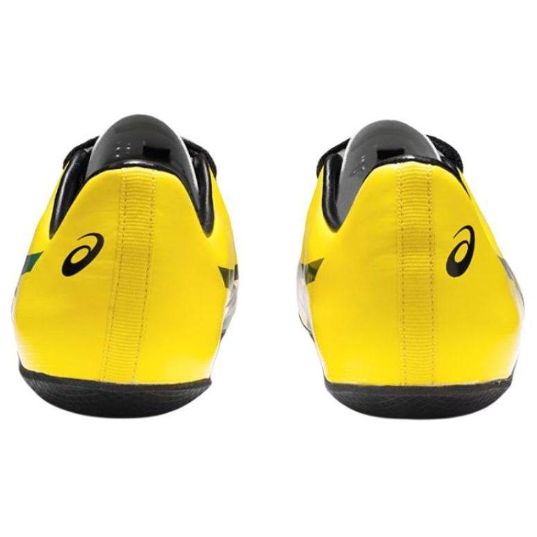 Asics Шиповки Hyper Sprint 7 Track Low Top для спринта Унисекс Желтый Зеленый Черный 1093A194-750