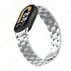 Strap for Mi Band 8 Bracelet Metal Wristband for Xiaomi Mi Band 8 NFC Stainless Steel Correa Miband 8 Replacement Accessories