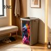 Weatherproof Waste Container Art Fun Animal Trash Can Stickers, Self?Adhesive Bin Decals for Outdoor Home Exterior Accessories Garbage Can, Mailbox