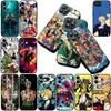 Casing for Apple iPhone 12 13 Pro Max Mini ProMax X XR Air 13Pro XS Phone Cover Soft Case Sanji Roronoa Zoro One Pieces Luffy