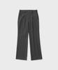 ANOTHER OFFICE Habana Boot-Cut Slacks (Heather Charcoal)
