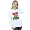 Rick And Morty Womens/Ladies Merry Rickmas Sweatshirt