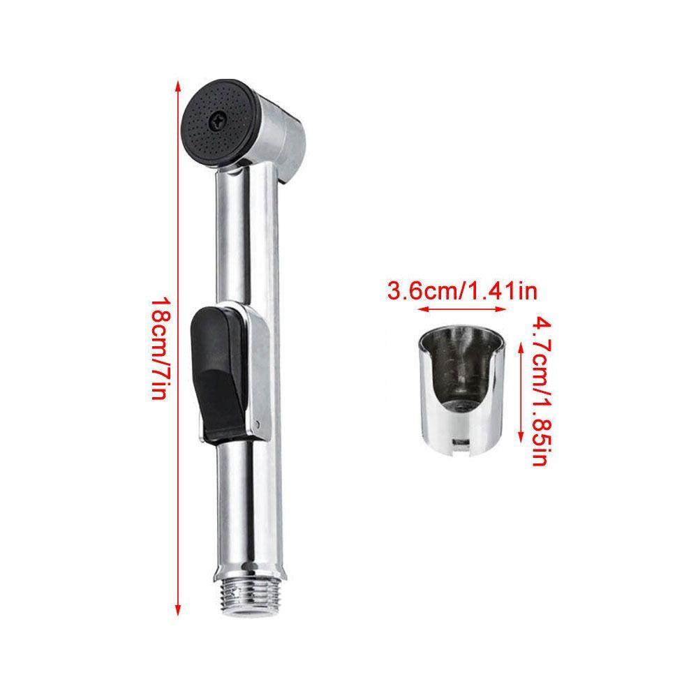 Стальной шланг для ванной комнаты, насадка для душа, мусульманский распылитель Shattaf, комплект, ручной шланг-спрей, туалетный душ, биде