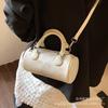 Niche Design Fashionable Portable Small Bag Women's 2025 New Trendy Trend Explosive Shoulder Crossbody Cylinder Bag