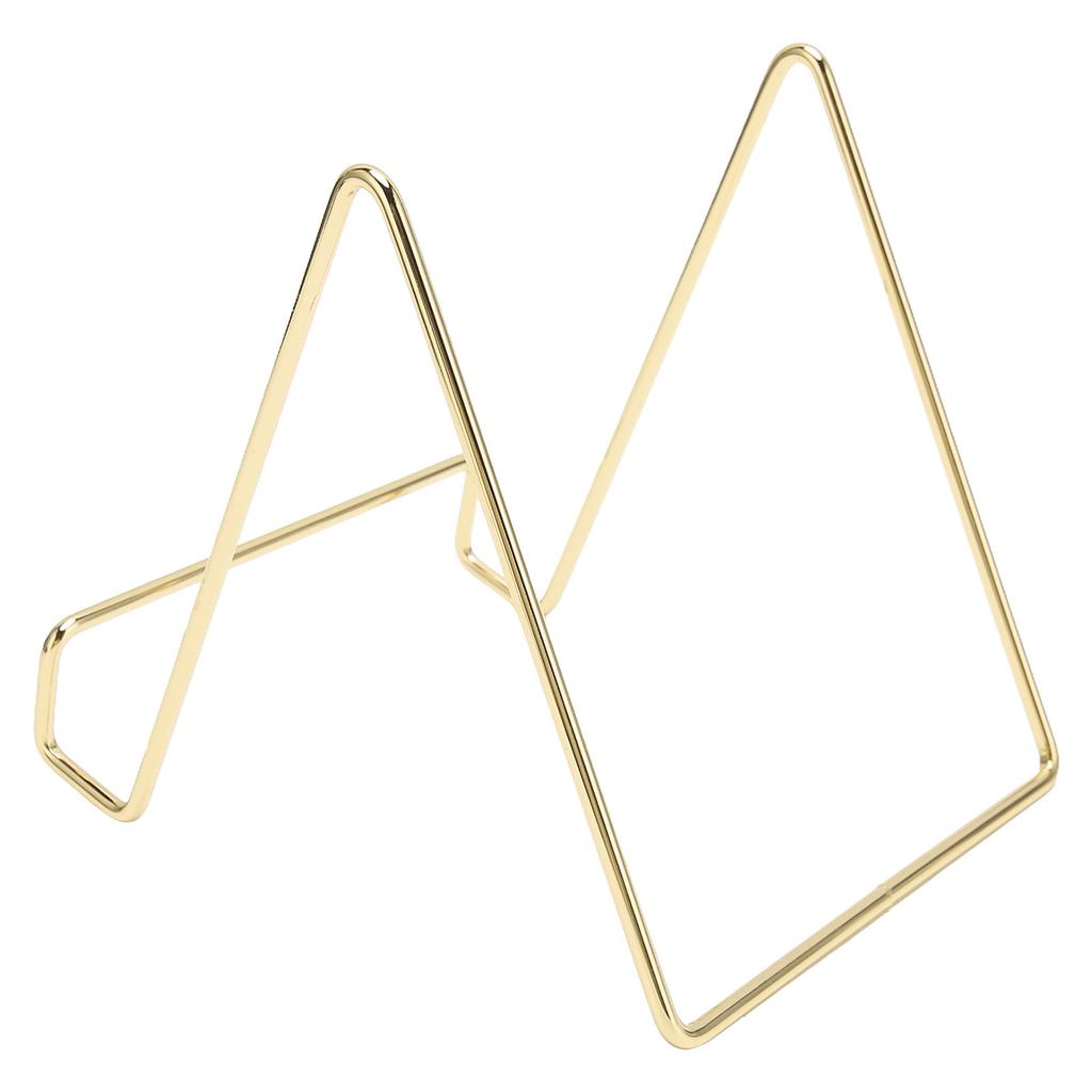 Metal Plate Stands Plating Process Rust Prevention Iron Plate Holder Picture Display Stand for Tablet PCs CD Records