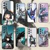 Чехол для телефона Zenless Zone Zero Miyabi Hoshimi Для Samsung S25, S24, S21, S22, S23, S30, Ultra, S20, Plus, Fe, Note, 10, 9, 5G Черный