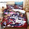 3D Print KILL La KILL Bedding Set,Duvet Cover Comforter Bed Set Quilt Cover Pillowcase,King Queen Twin Size Boys Girls Adults