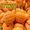 Soft TPR DIY Pressure Ball Kit Pineapple Bun Handmade Ball Skin  Craft Making Accessory