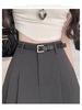 Women's 2025 High-Waisted Wide-Leg Pleated Skort - Versatile Anti-Exposure Fashion Shorts