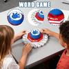 Quick Thinking Crazy Words Board Game ABS Letter Pressing Game Funny English Board Game
