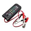 12V 24V Car Battery Tester Fault Detector Diagnostic Tools LED Indication Battery Checker for MotorcycleTruck Portable