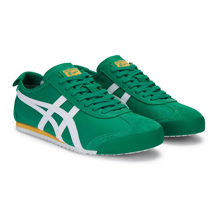 ONITSUKA TIGER Mexico 66 Fashion Retro Non-Slip Breathable Low-Top Casual Shoes Unisex Sneaker Green 1183B771-300