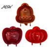Kitchen Baking Tools for Fall 2Pcs Hand Pie Molds Set, Autumn Theme Dough Press Pumpkin Apple And Party Snack Acorn Mini Fruit Pies, Thanksgiving
