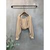 C S In The Room Free Shuna Long Sleeve Bolero Cardigan 3 Color