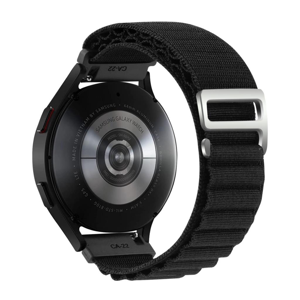 20 мм 22 мм ремешок для Samsung Galaxy watch 7/6/4/5/Pro/classic/3/active 2/Gear S3 Альпийский петлевой браслет ремешок HUAWEI GT 2 4 3 Ремешок